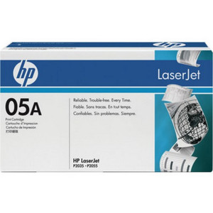 HP 05A Toner Cartridge Model CE505A Black