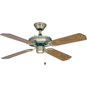 Seasons 42" Dual-Mount Ceiling Fan, Ab