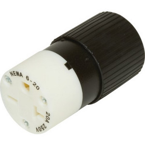 Straight Blade 20A 250V Connector