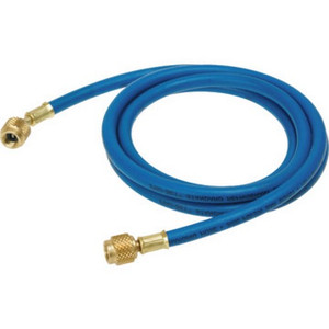 Refrigerant Hose, 60" Blue W/Swivel Conn