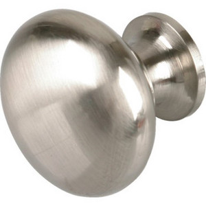 1-1/4" Cab Knob Satin Nickel "Pkg Of 5"