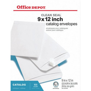 Catenvelopes 9" X 12" Wh "Pkg Of 100"