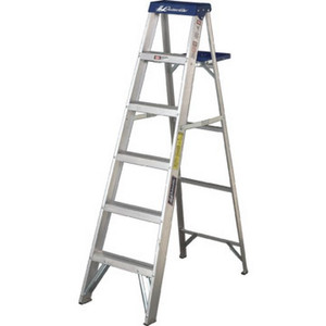 6 Foot - Aluminum Step Ladder - "Fob"