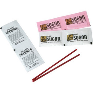 2 Pk Condiment Kit - Clear "Case Of 500"