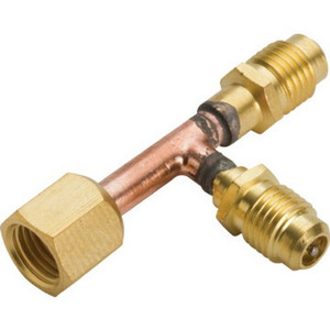 1/4" X 1/4" Tee Connector "Pkg Of 2"