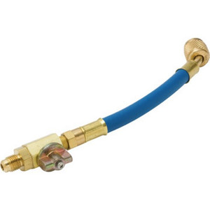 Blue Charging Hose W/Ball Valve