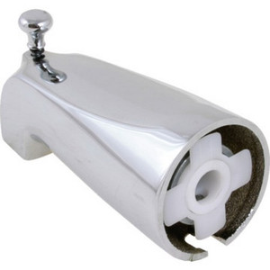 Chrome Diverter Tub Spout Cast Brass 5/8" Compression Fitting