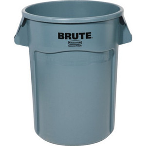 44 Gal Rubbermaid Vented Brute Grey"Fob"