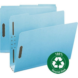 Pressbrd Folder Letter Blue "Pkg Of 25"