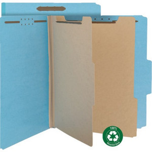 Smead Pressbrd Folder Letter Bl "Pkg Of 5"