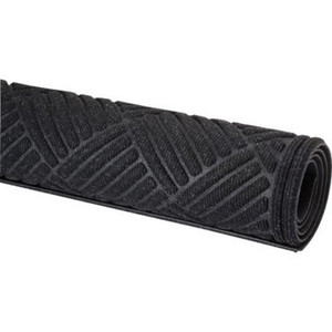 3 X 5' Cross Hatch Indoor Mat Onyx