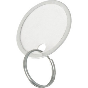 Metal Bound Key Id Tags "Pkg Of 20"