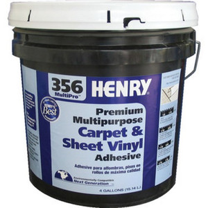 4Gal Henry 356 Carpet And Vnyl Adhv Fob