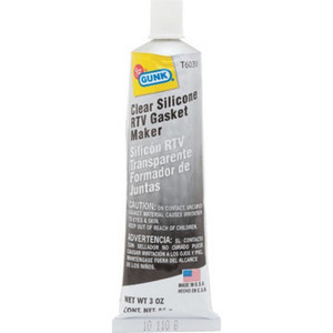 3 Ounce Gunk Clear Rtv Silicone