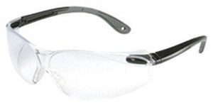 V4 Safety Glass Blk Gray Frame Clr