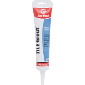 Red Devil Tile Grout Repair Squeeze Tube - 5.5 Oz