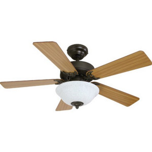 42" Clng Fan Hntr Dm Brnz Bwl Lgt