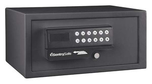 Sentry Safe Electronic Card Access - Black 0.4 Cubic Feet
