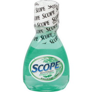 Scope Mouthwash Minty 1.5 Ounce Case Of 180