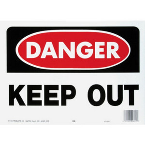 Danger Keep Out Sign