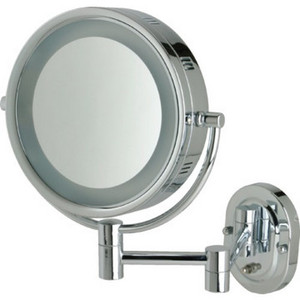 Jerdon 8" Lighted Wallmount Mirror