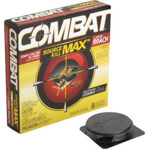 Combat Qckkill Lrg Roach Bait "Pkg Of 8"