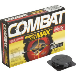 Combat Qckkill Sm Roach Bait "Pkg Of 12"