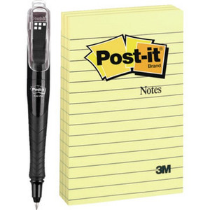 4"X6"Linednotes Cnry 100Shts "Pkg Of 5"