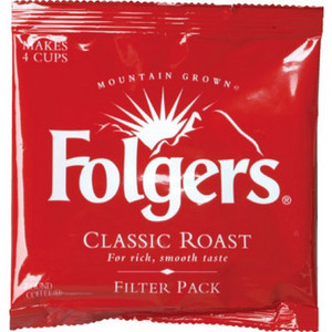 Folgers Classic Filter Pck "Case Of 200"