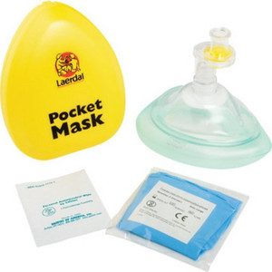 Laerdal Pocket Mask W/Gloves And Wipe