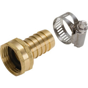 5/8 Female Brass Hose Repair Coupling