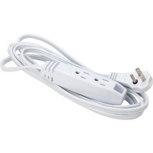 10' 16/3 3-Outlet Low Profile Ext. Cord