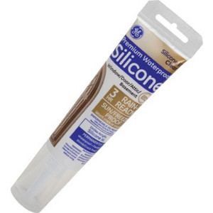 2.8 Ounce Ge Silicone Cl W/D Caulk "Case Of 12"