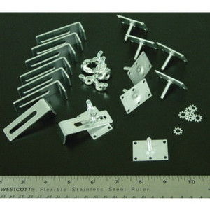 Undermount Rectangle Stud, 8-Pack