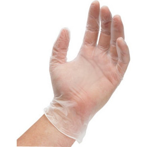 Vinyl Pf Exam Gloves Large 100/Box