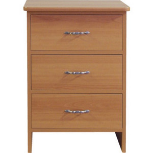 Avondale 3 Drwr Bedside Chest - Wnd Mah