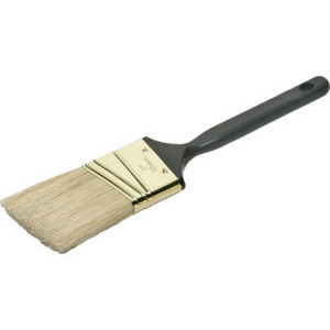 2.5" Angle Brush, China White China Bris