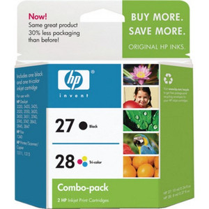 Hp 27/28 Inkjet Crtdges "Pkg Of 2"