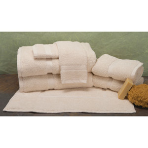 Brentwood Bath Towel Dobby 27x50 14 Lbs/Dozen Ecru Case Of 12
