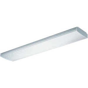 4' Two-Light T8 32 Watt Fluorescent NYC Approved Wrap Fixture With