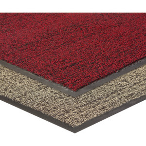 4 x 6' Outdoor Floor Mat Red/Black Apache Looper