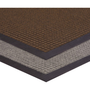 4 x 6' Indoor Floor Mat Walnut Apache Absorba