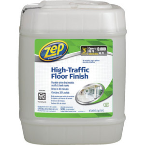 Floor Finish, 5 Gallon Zep High Traffic