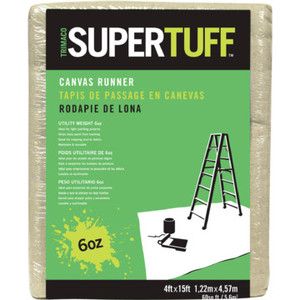 4 x 15' 6 Ounces Canvas Drop Cloth