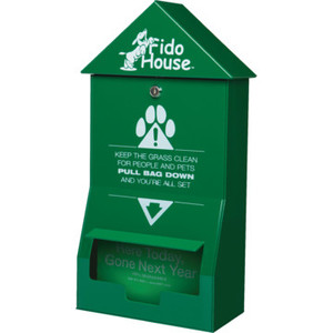Fido House Header Pet Waste Dispenser