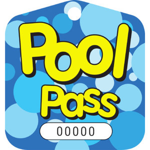 Recreational Pool Pass, Bubbles Package Of 100