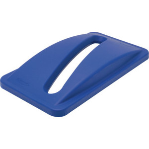 Rubbermaid Slim Jim Paper Slot Trash Can Lid, Recycle