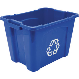 Rubbermaid 14 Gallon Box, Recycle