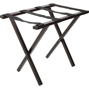 Metal Luggage Rack Brown Square Tube