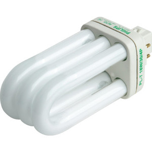 Compact Fluorescent Bulb Philips 18W Triple 4100K 4-Pin Base